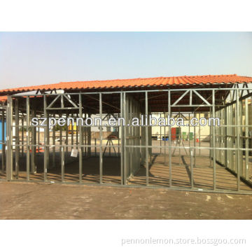 metal prefabricated house gable roof